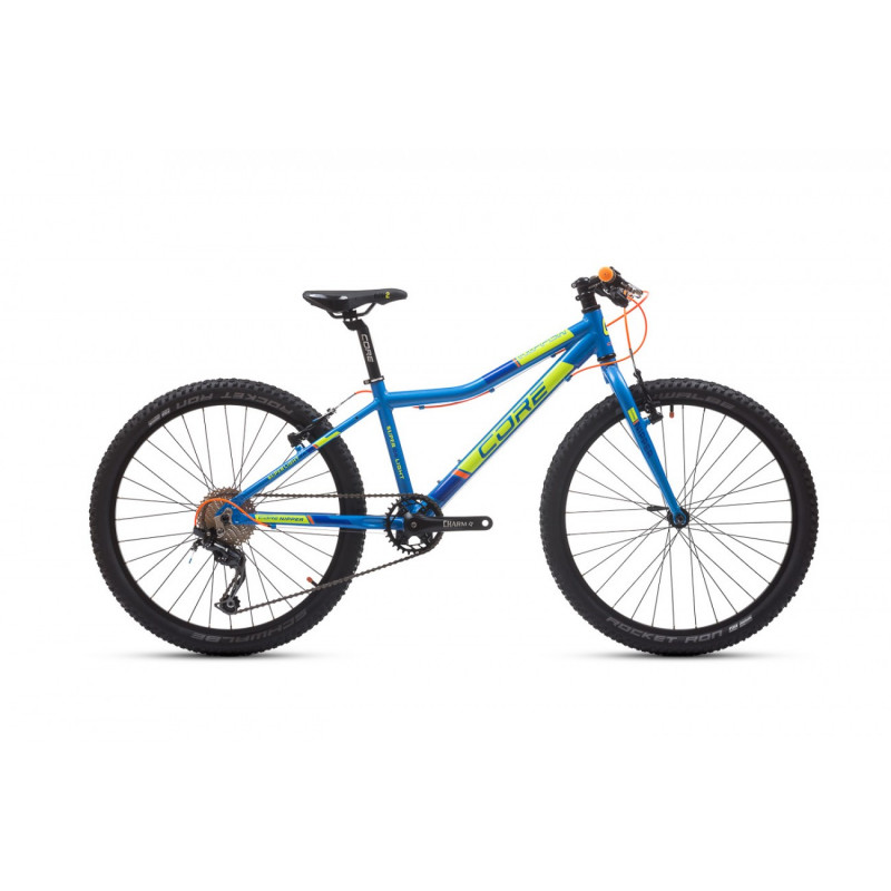 Core 24 jednopřevodník 1x10s Deore, rám Superlight, pláště Schwalbe Rocket Ron,
barva: bledě modrý Core 24 jednopřevodník 1x10s Deore, rám Superlight, pláště Schwalbe Rocket Ron,
barva: bledě modrý