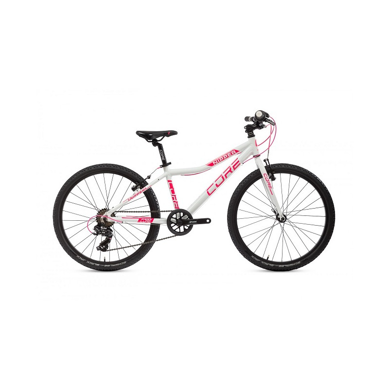 Core 24", 9,7kg., 1x7 Revo, bílá s růžovou Core 24", 9,7kg., 1x7 Revo, bílá s růžovou